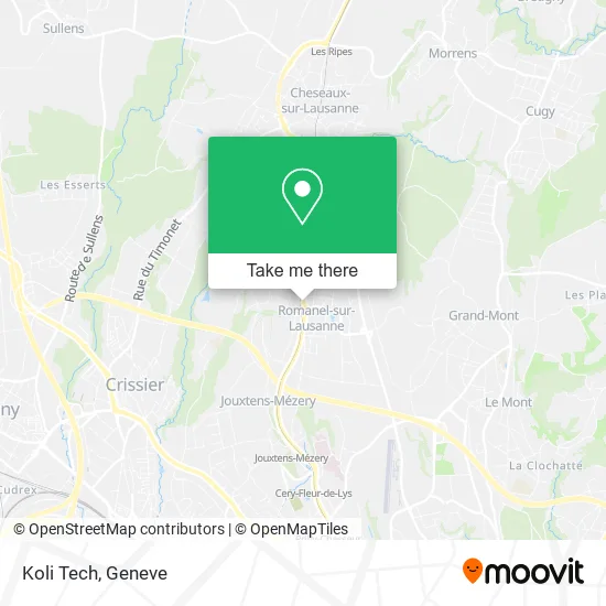 Koli Tech map