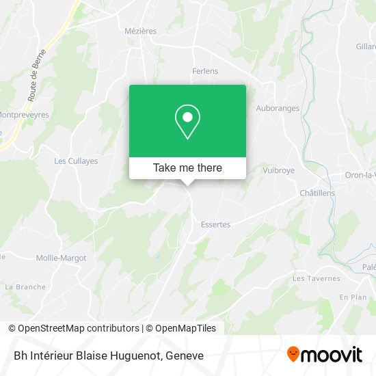 Bh Intérieur Blaise Huguenot map
