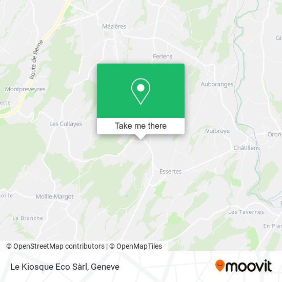 Le Kiosque Eco Sàrl map
