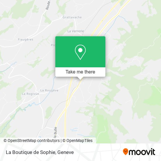 La Boutique de Sophie map
