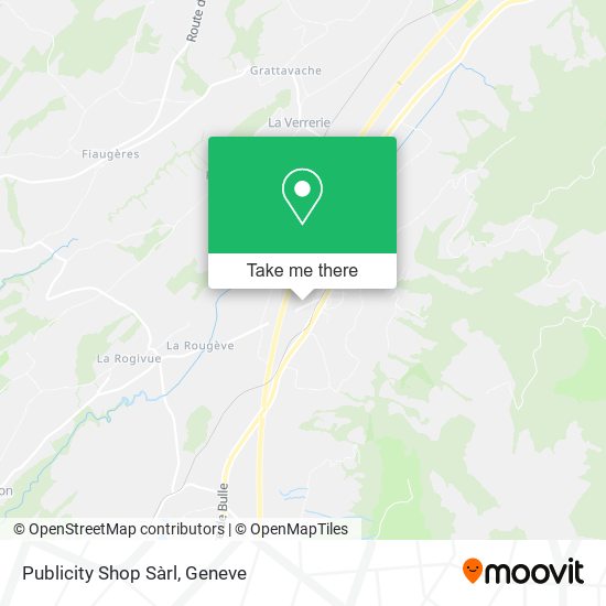 Publicity Shop Sàrl map
