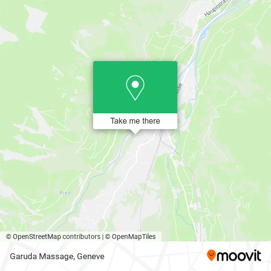 Garuda Massage map