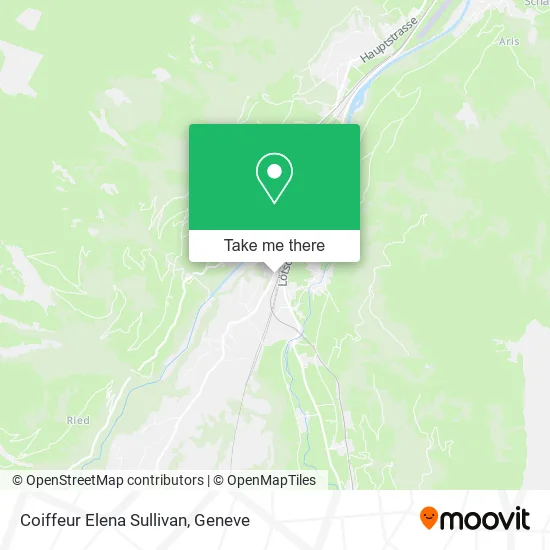 Coiffeur Elena Sullivan map