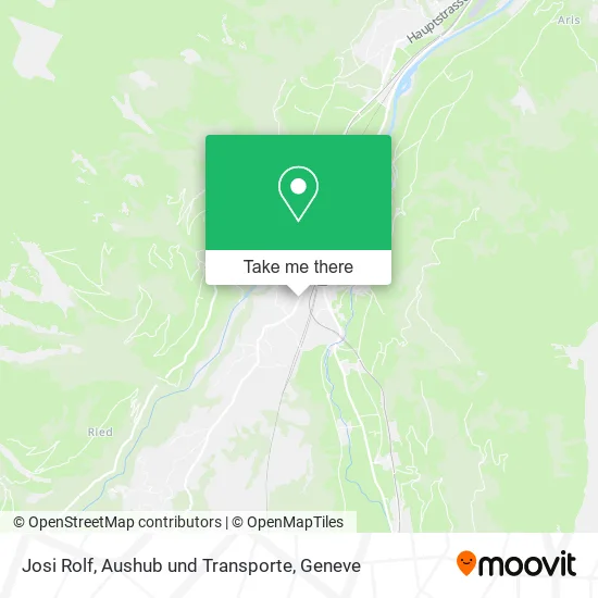 Josi Rolf, Aushub und Transporte map