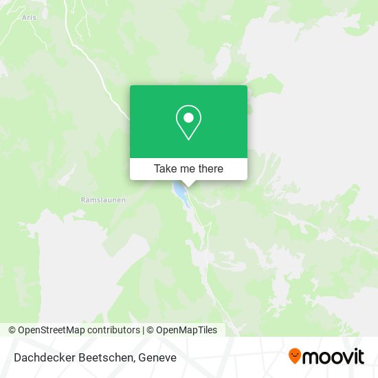 Dachdecker Beetschen map