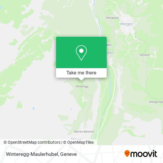 Winteregg-Maulerhubel map