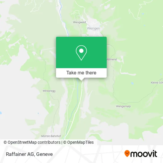 Raffainer AG map