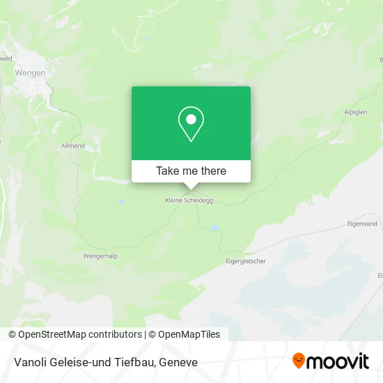 Vanoli Geleise-und Tiefbau plan