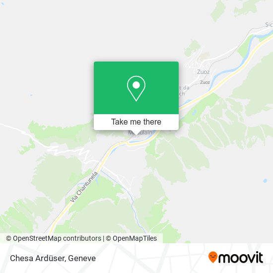 Chesa Ardüser map