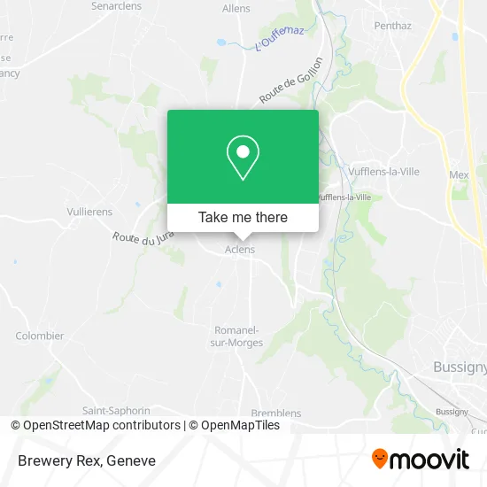 Brewery Rex map
