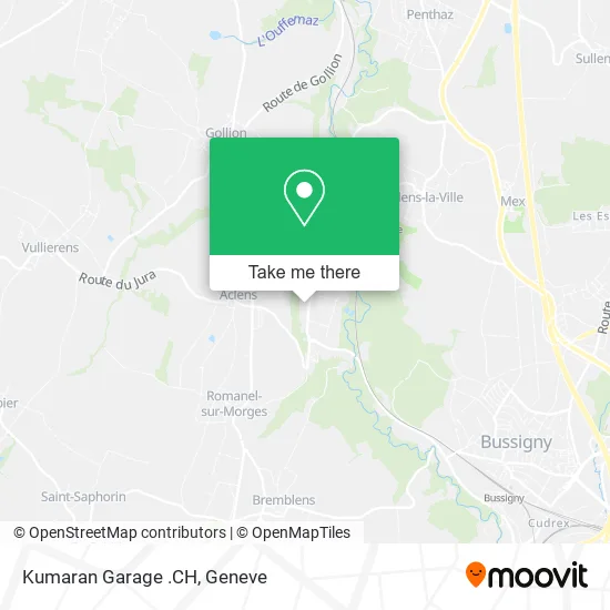 Kumaran Garage .CH map