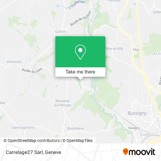 Carrelage27 Sàrl map