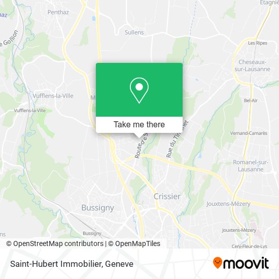 Saint-Hubert Immobilier map