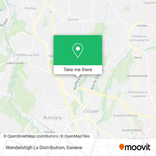 Wendelstigh Lx Distribution map