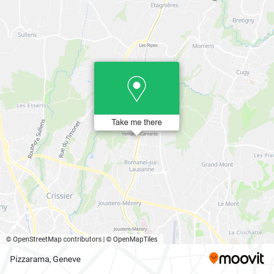 Pizzarama map