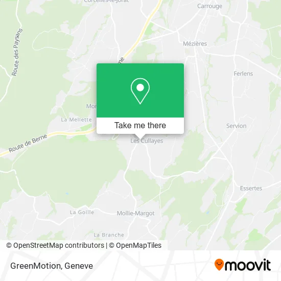 GreenMotion map