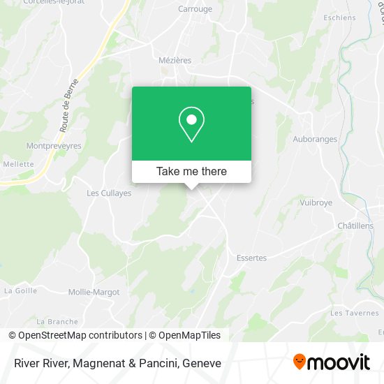 River River, Magnenat & Pancini map