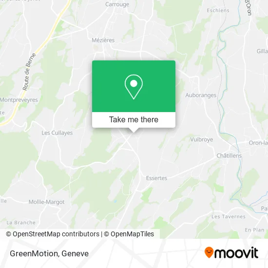 GreenMotion map