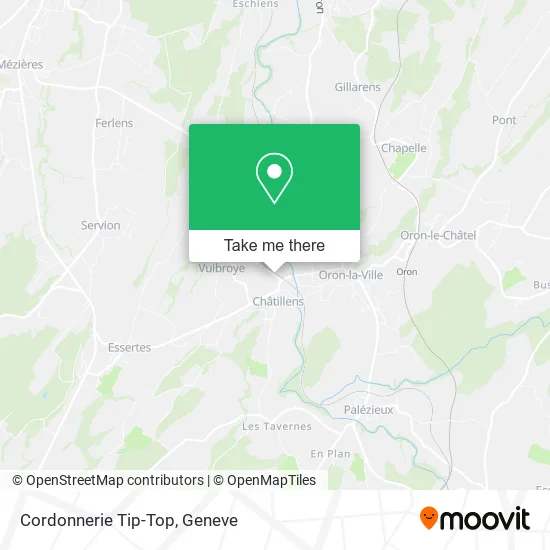 Cordonnerie Tip-Top map