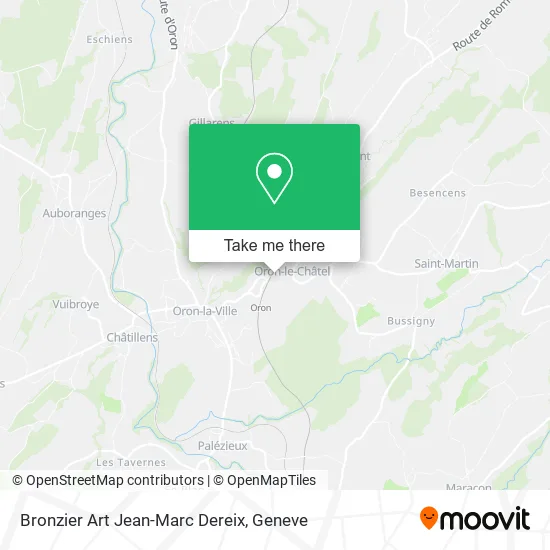 Bronzier Art Jean-Marc Dereix map