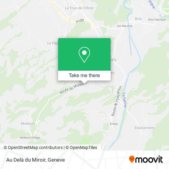 Au Delà du Miroir map