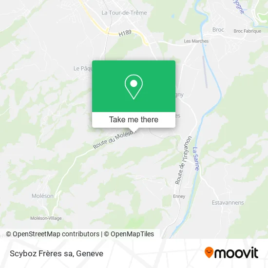 Scyboz Frères sa map