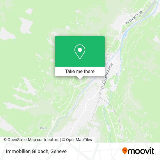 Immobilien Gilbach map