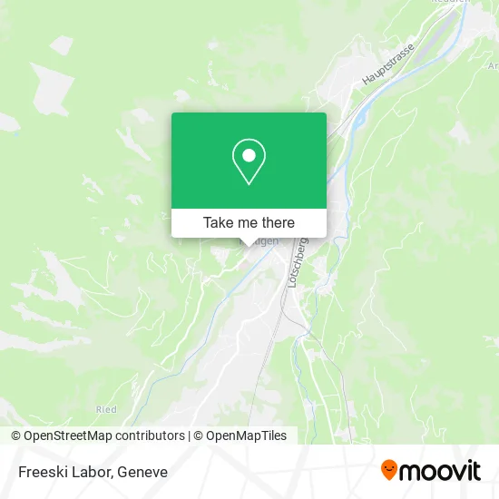 Freeski Labor map