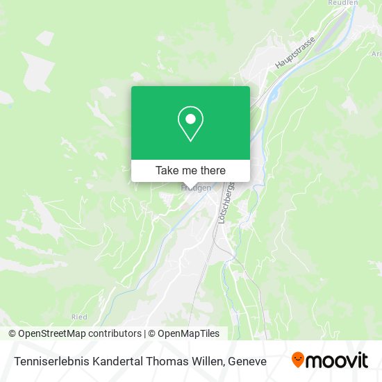 Tenniserlebnis Kandertal Thomas Willen map