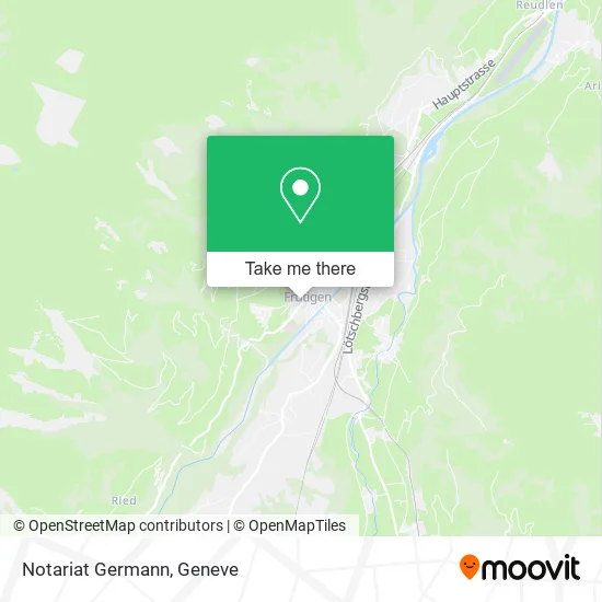 Notariat Germann map