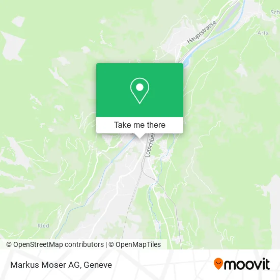 Markus Moser AG map
