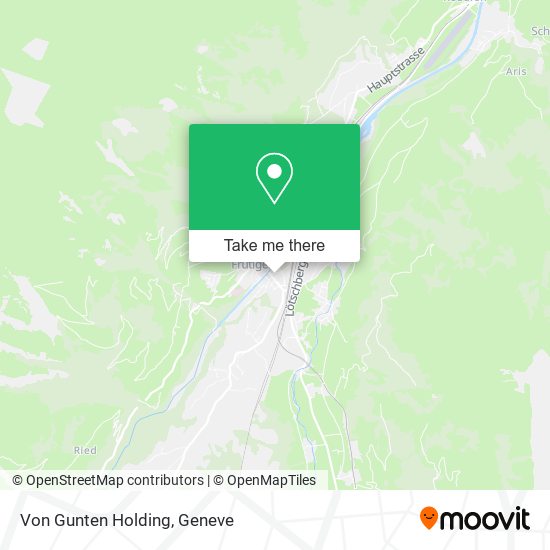 Von Gunten Holding map