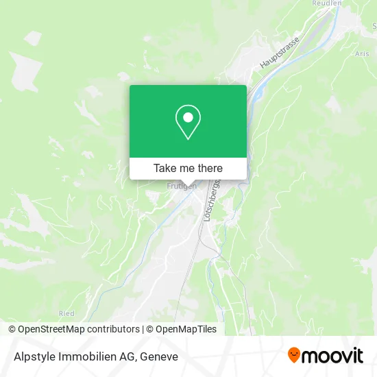 Alpstyle Immobilien AG map