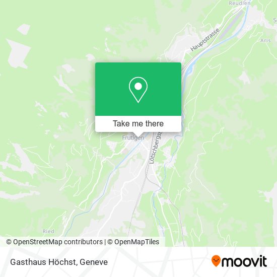 Gasthaus Höchst map