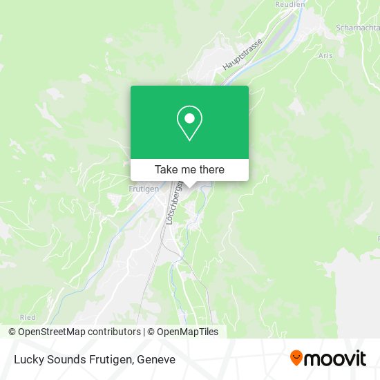 Lucky Sounds Frutigen map