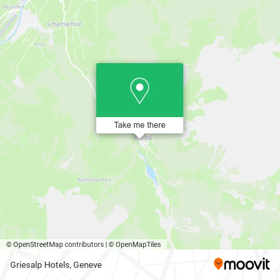 Griesalp Hotels map