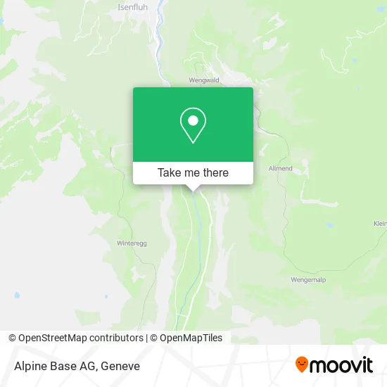 Alpine Base AG map
