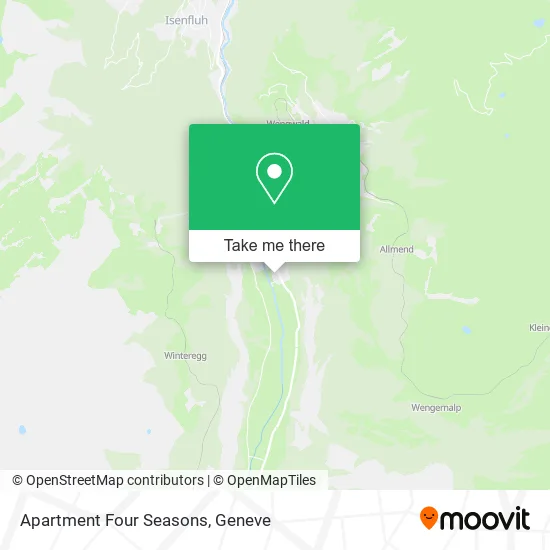 Apartment Four Seasons map