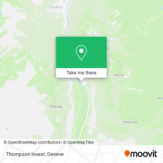 Thompson Invest map