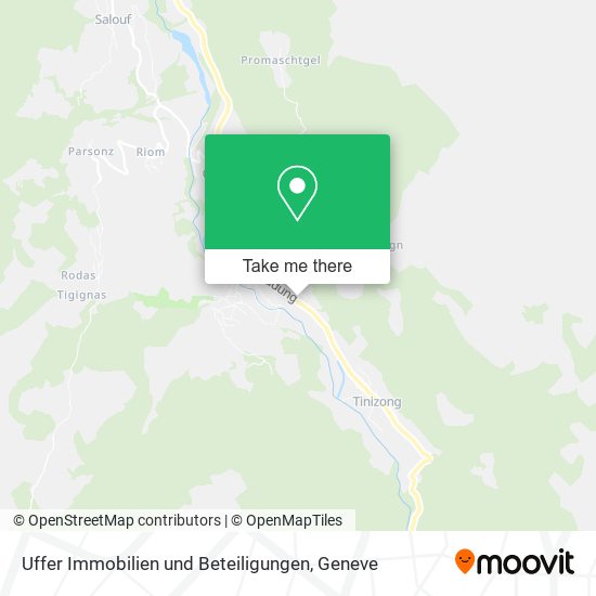 Uffer Immobilien und Beteiligungen map