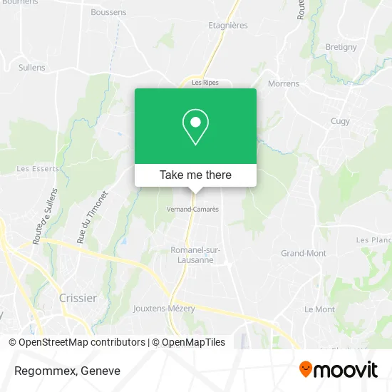 Regommex map