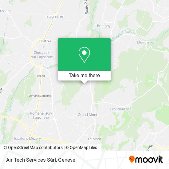 Air Tech Services Sàrl map