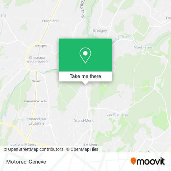 Motorec map