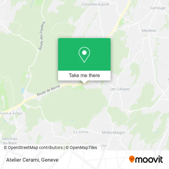 Atelier Cerami map