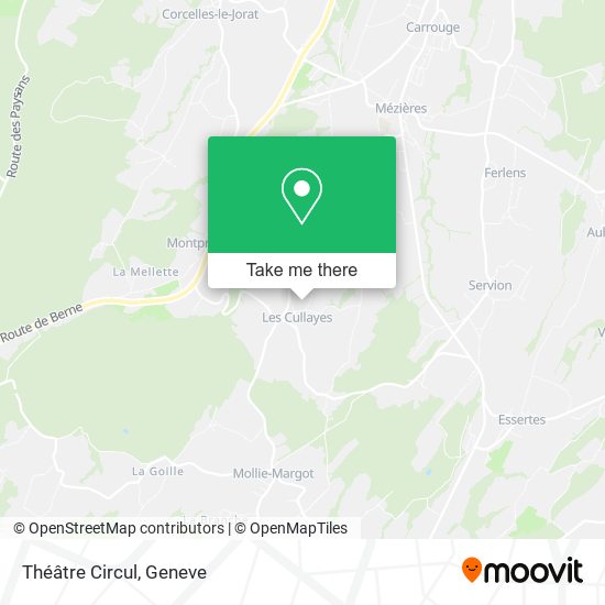 Théâtre Circul map