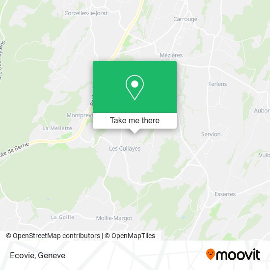 Ecovie map