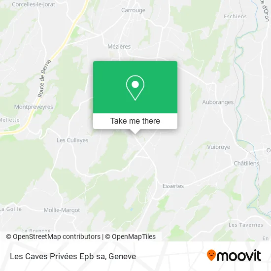 Les Caves Privées Epb sa map