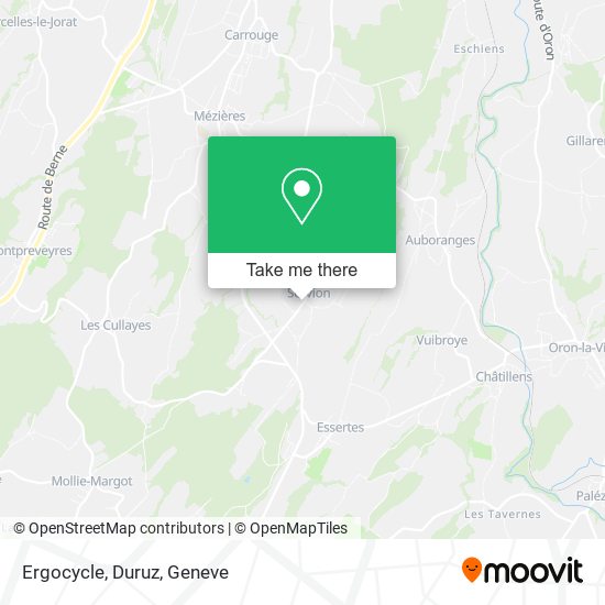 Ergocycle, Duruz map