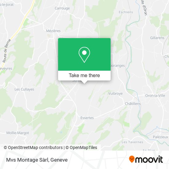 Mvs Montage Sàrl map