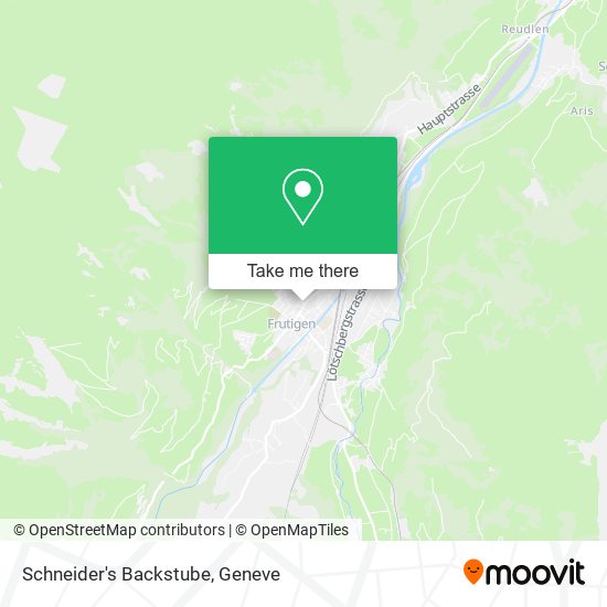 Schneider's Backstube map